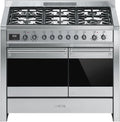 Smeg A2_81 piekarnik elektryczny, 100x60, KUCHNIA 6F + PODWÓJNY piekarnik INOX GAS NAT. 100x60