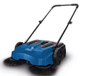 Scheppach, Łatwy do pchania, Ręczny Sweeper Trike- S, Szerokość 700 mm, Puchar Pickup 22 l, Solidna obudowa z tworzywa sztucznego, Ergonomiczna obsługa dzięki