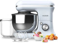 Cecotec blender, 1200 W, Blender Ugniatający Cecomixer Merengue 5L 1200 Ice-Cream Blue 1200 W, 5 L stalowa miska i akcesoria do ubijania i ugniatania