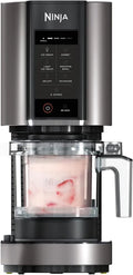 NINJA, NC302EU maszyna do kremu, 1.4 l, 7 programów, czarny, do robienia lodów