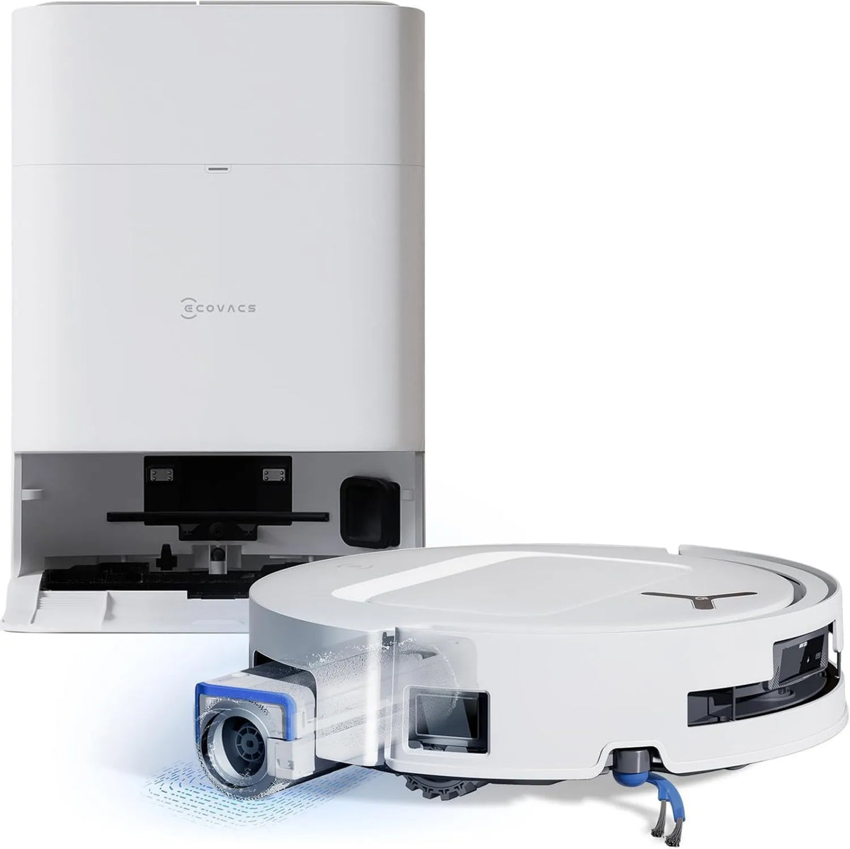 T80 robot odkurzający, 18000Pa, ECOVACS DEEBOT Omni 18000Pa Robot Odkurzacz Biały