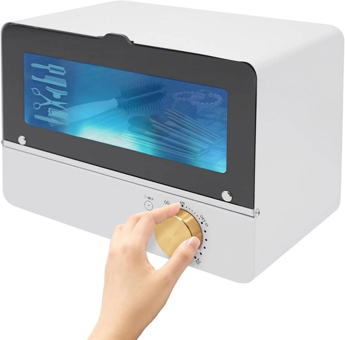 EasegantEl, 0- 10 dB Sterylizator, Szafa, Elektryczna aparatura do sterylizacji, Szafa do czyszczenia UV i dezynfekcja, 6 l, 10 dB, zegar 0-10 dB