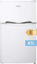 Comfee lodówka, Zamrażarka, 87 l, termostat, wyjmowany, biały, komfee '87 l Zamrażarka, Mała, Combi, Oświetlenie