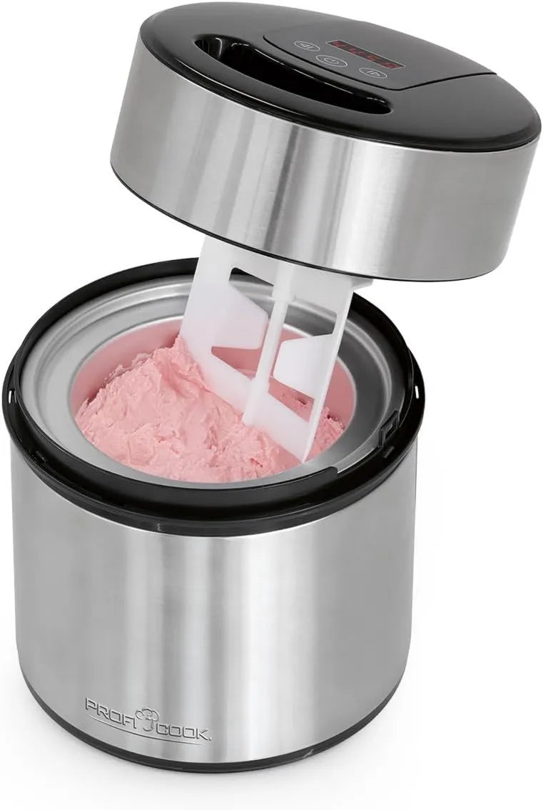 Profi Cook, ICM 1140 Ice maszyna, Maszyna do śmietanki, 1800 ml, do 1800 ml lodów 1800 ml