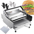 forplubossmmp, Chleb, maszyna do pieczenia, zegar, grill, podwójna warstwa 0.8 KW, 1 Hamburger Stool I 2 Rękawice