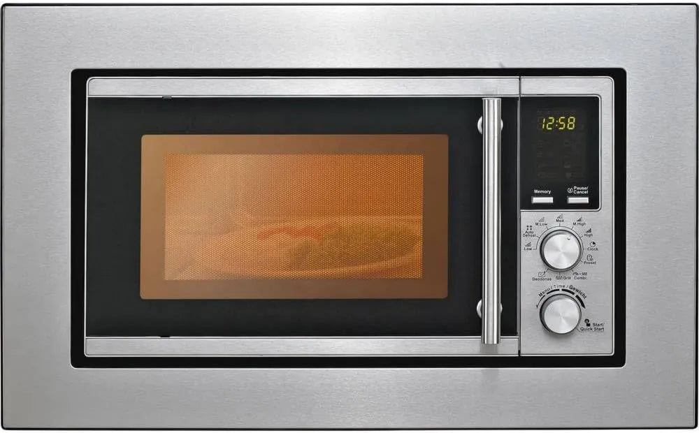 Silva-Homeline kuchenka mikrofalowa, Silva Schneider EBM- G 880E Mikrofalowa stal nierdzewna 700 W funkcja grill, Silva 880E, do zabudowy, grill