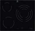 Electrolux płyta grzewcza, EHF6232IOK Płyta ceramiczna, 60 cm, 3 pola grzewcze, darmowa instalacja, dotyk, blokada, czarny, 300 seria, 3 strefy gotowania, wskaźniki