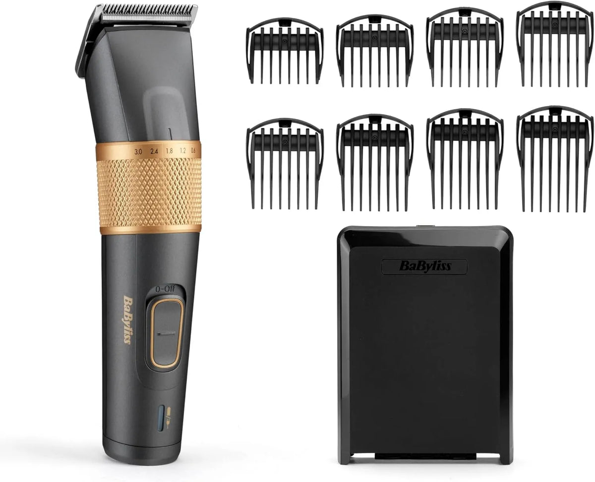 BaByliss maszynka do strzyżenia, Szybkie ładowanie, bezprzewodowe / bezprzewodowe, do kosiarki do włosów z grafitu Precision