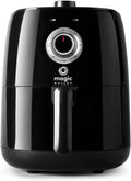 Magic Bullet frytkownica beztłuszczowa, MBA021B, 2, 5 l, 1300 W, 2 strefy temperaturowe, czarny, temperatura 80 ° -200 °, frytkownica wolna od oleju 1300 W