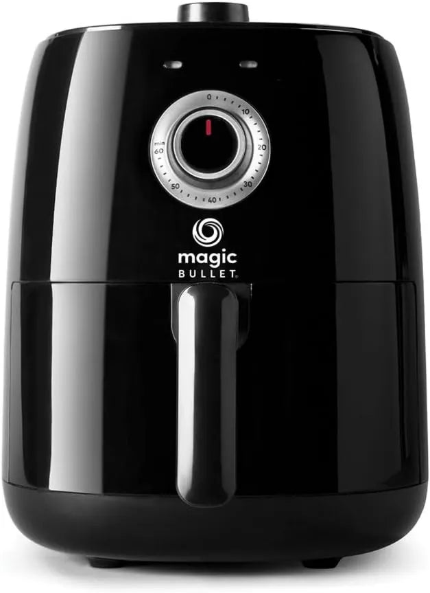 Magic Bullet frytkownica beztłuszczowa, MBA021B, 2, 5 l, 1300 W, 2 strefy temperaturowe, czarny, temperatura 80 ° -200 °, frytkownica wolna od oleju 1300 W