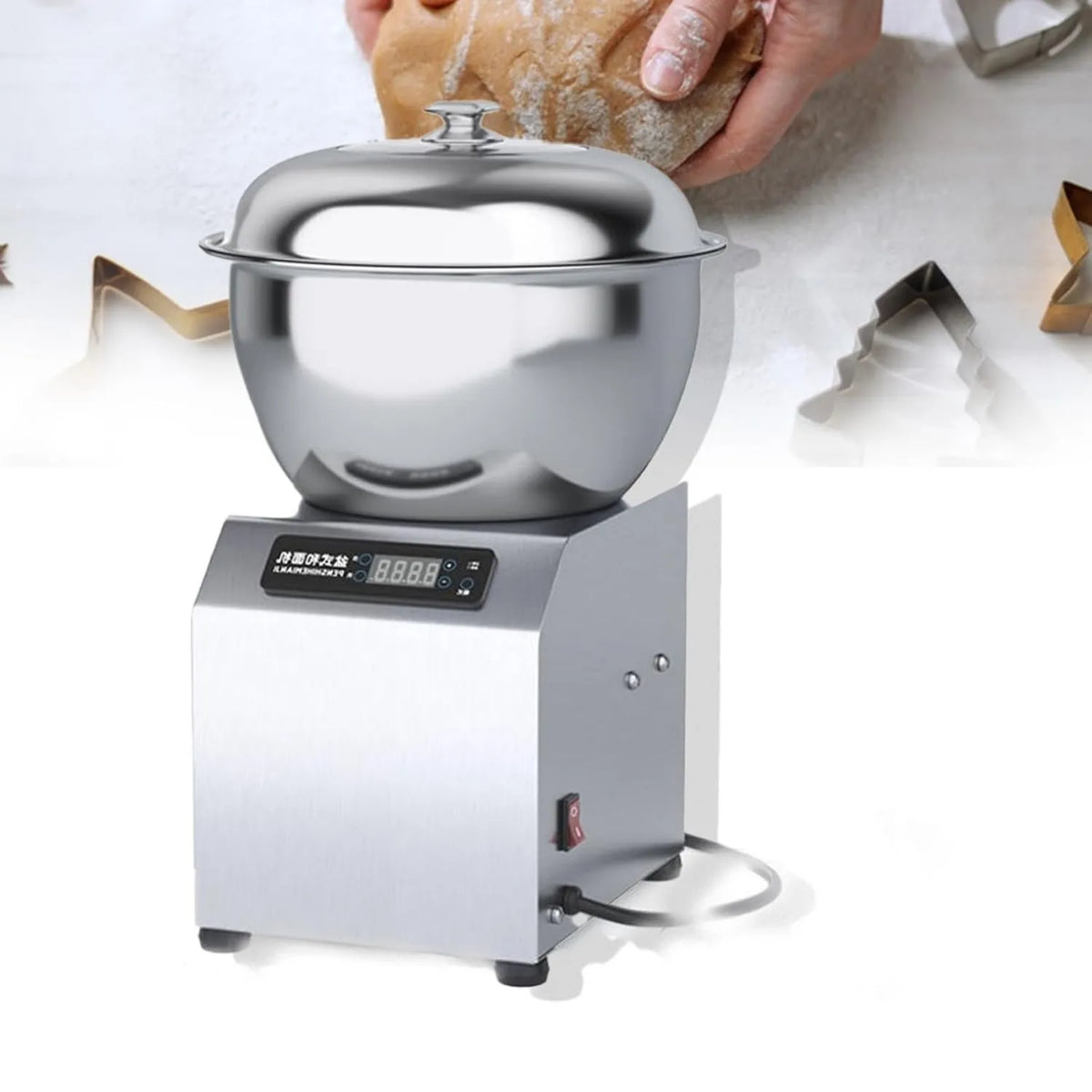 Lissontine, Ciężka bateria, Podwójna obrotowa, 8 kg benzyny elektrycznej, 304 łożysko ze stali nierdzewnej, Szklane pokrycie, Tactile Panel, Pizza