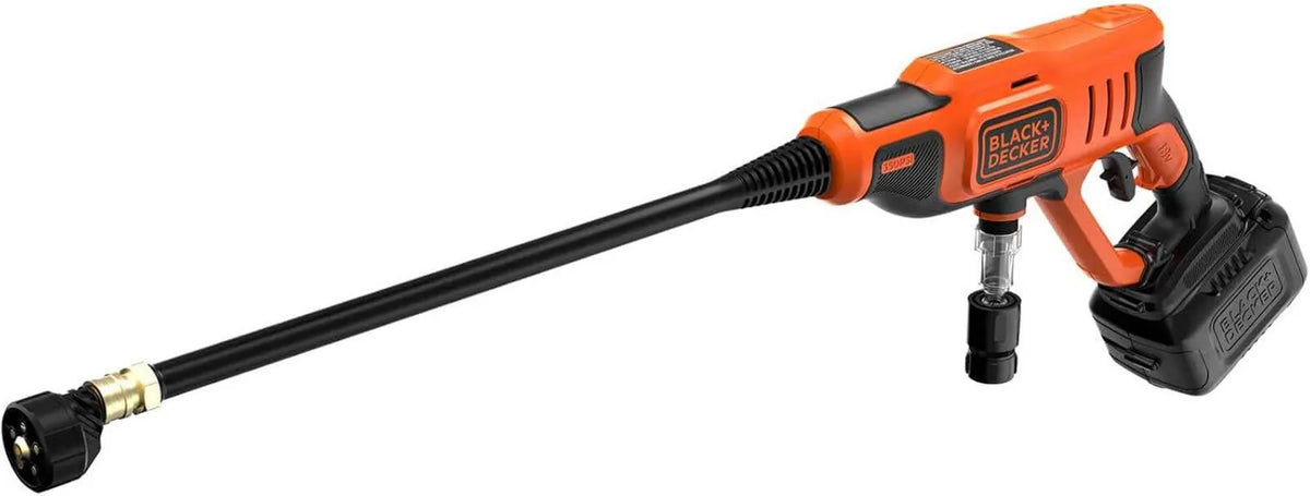 BLACK+DECKER, czarny+DECKER czarny+DECKER czarny+DECKER czarny+DECKER Czarny + Decker BCPC18B- XJ Urządzenie, 57 cm, 18 V, zdejmowany, czarny, 24 bar BCPC18B-XJ