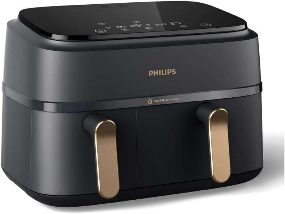 Philips NA352/00 frytkownica beztłuszczowa, 3000 serii Airfryer z pojemnikiem doppio