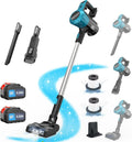 ikeborm odkurzacz pionowy, Makita Odkurzacz, 550 W, 18 V, 2 Pojemność baterii 5500 mAh, 45000 Pa