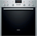 SIEMENS płyta grzewcza, EQ241EI02T płyta gazowa, do zabudowy, Boost, efekt 3D, czarny, 3 gniazda teleskopowe, PowerBoost, 3D Plus gorące powietrze, płyta do pieczenia