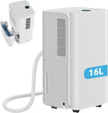 Vkechh osuszacz powietrza, Suszarka, 38 dB, osuszacze 16 l / 24h, tłumik, 30 m² 16 l/24h
