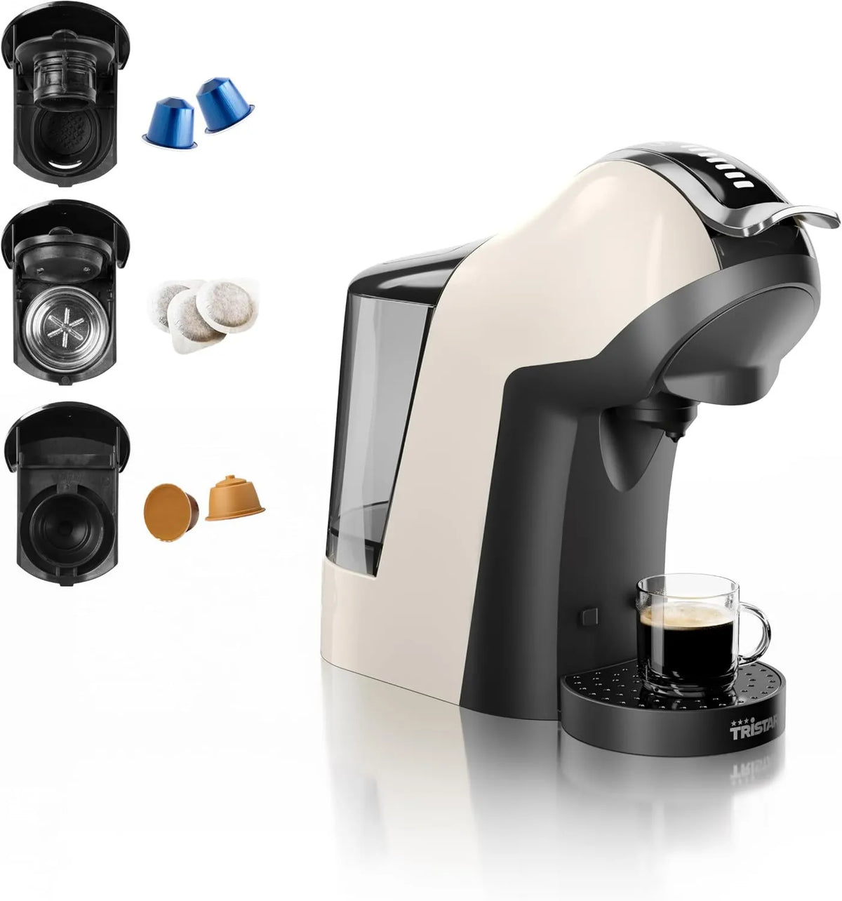 Tristar, Nespresso 3- in-1 CM- 2301 Ekspres do kawy, elektryczna 3 w 1 CM-2301