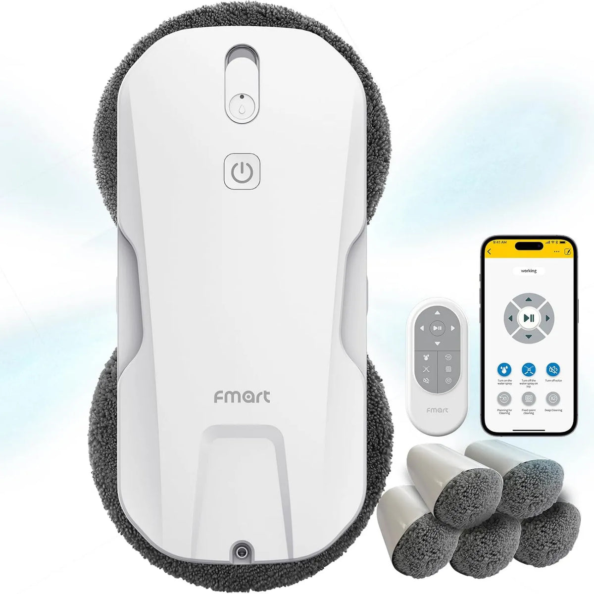 Fmart, T11 elektryczny czyszczący szkło, Robot, dla wszystkich