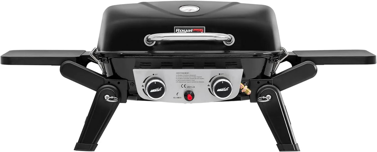 Royal Gourmet, Grill, przenośny, 48 x 37 cm, 5 kW, Kemping, na kempingu Kempingi