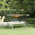 Molumvel, Grill, silnik, 150 cm, 15 W, plener, stal nierdzewna, drewno, świnia i jagnięcina
