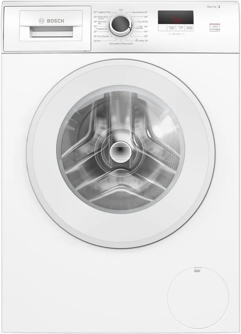 Bosch pralka, WGE02420, 7 kg, higiena, aquaStop, SpeedPerfect dla oszczędności energii i wody, 1400 obr./min, min, szczególnie higieniczne