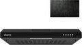 CIARRA okap kuchenny, AWB6903 CBCF001 Okap próżniowy, 60 cm, zwrotny, czarny