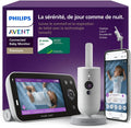AVENT, Philips SCD973 / 26 Monitor, aplikacja, płyta IPS, telefon wideo podłączony do sieci HD, IA Sleep and Breathing Tracking SCD973/26