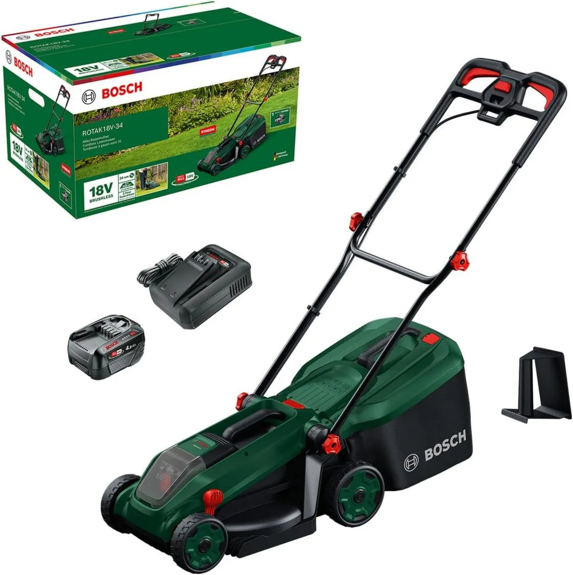 Bosch, ROTAK18 V- 34 Kosiarka bez turfloru ROTAK18 V-34