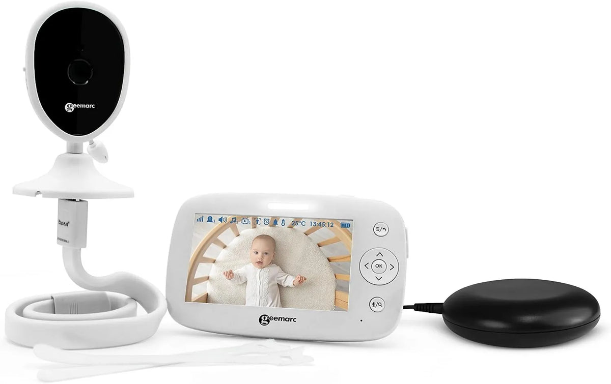Geemarc, Monitor, 95 dB, Mocny 95 dB Alarm i wibracyjne Cushion, Wersja FR