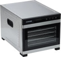 48H frytkownica, 650 W, 48 dB, timer, COSORI Odwadniacz żywności z 6 tacami ze stali nierdzewnej, dehydrator żywności z 3 rolkami na owoce