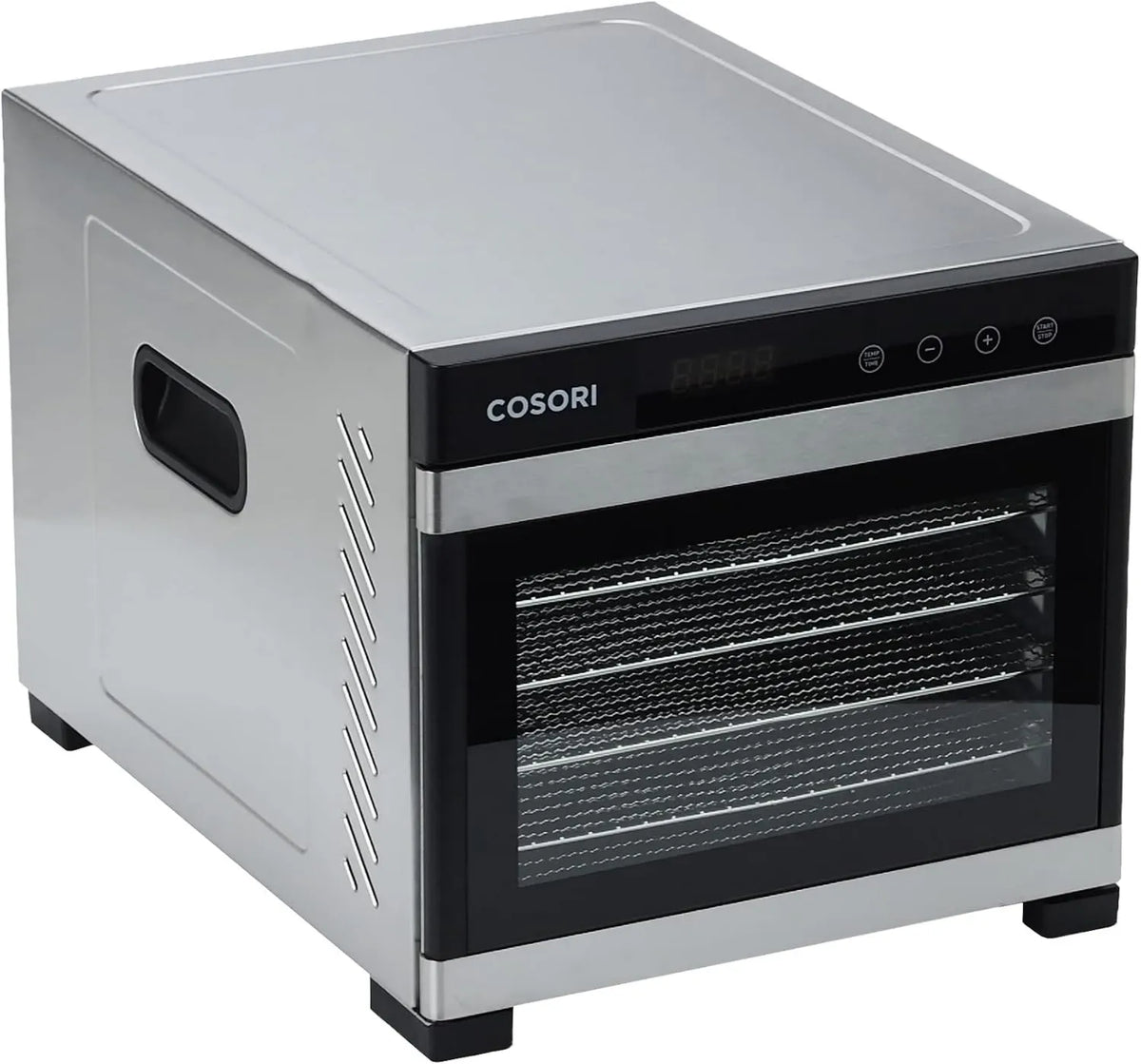 48H frytkownica, 650 W, 48 dB, timer, COSORI Odwadniacz żywności z 6 tacami ze stali nierdzewnej, dehydrator żywności z 3 rolkami na owoce