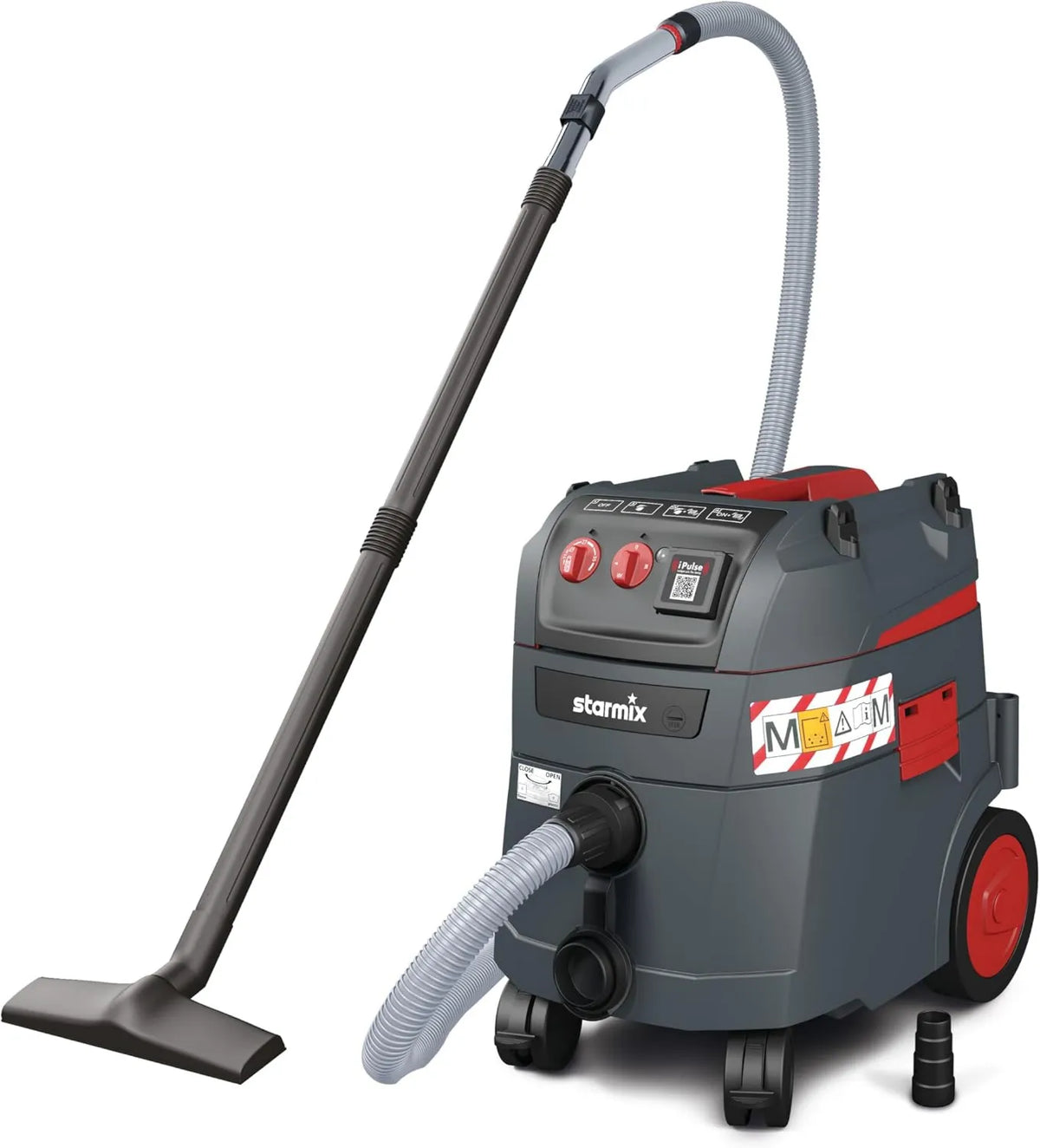 Starmix, M- 1635 Odkurzacz, 35 l, klasa energetyczna E, przemysłowa, 280 mbar, 75 l / s M-1635
