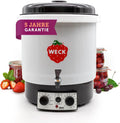 Weck, Kran kuchenny, 29 l, WAT35-, licznik czasu, termostat, para, prasa parowa WAT35-A