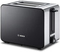 Bosch TAT7203 toster, 1050 W, 18.4 x 29.2 x 15.5, praca automatyczna, Comfortline Kompaktowy Toster ze Stali Nierdzewnej, z Automatycznym Wyłączaniem
